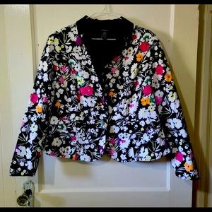 Torrid floral blazer